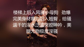 楼梯上后入风骚小母狗✿劲爆完美身材暴力后入翘臀，给骚逼干的淫水泛滥哭腔呻吟，美腿尤物极度淫骚