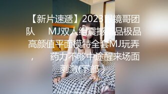 【新片速遞】2023眼镜哥团队❤️MJ双人组震撼新品极品高颜值平面模特全套MJ玩弄，❤️药力不够中途醒来场面刺激(下部）