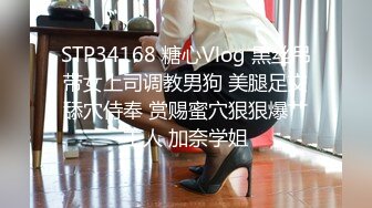 STP34168 糖心Vlog 黑丝吊带女上司调教男狗 美腿足交舔穴侍奉 赏赐蜜穴狠狠爆艹主人 加奈学姐