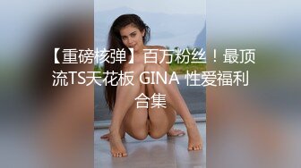 【重磅核弹】百万粉丝！最顶流TS天花板 GINA 性爱福利合集