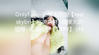 OnlyFans~肥臀大屁股【realskybri】完美身材~细腰大奶翘臀~媚黑内射【199V】 (46)