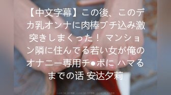 【中文字幕】この後、このデカ乳オンナに肉棒ブチ込み激突きしまくった！ マンション隣に住んでる若い女が俺のオナニー専用チ●ポに ハマるまでの话 安达夕莉